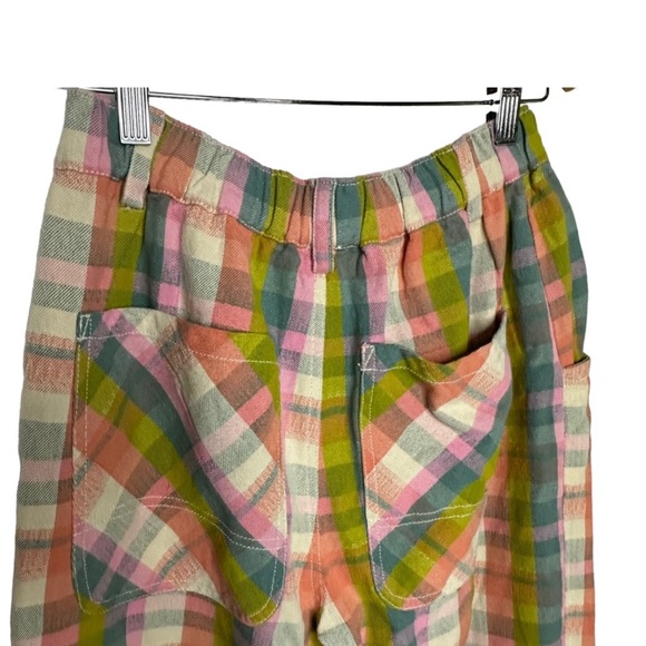 NWOT  Free People Love Buzz Straight Leg Pants in Lollipop Combo xs - Picture 4 of 6